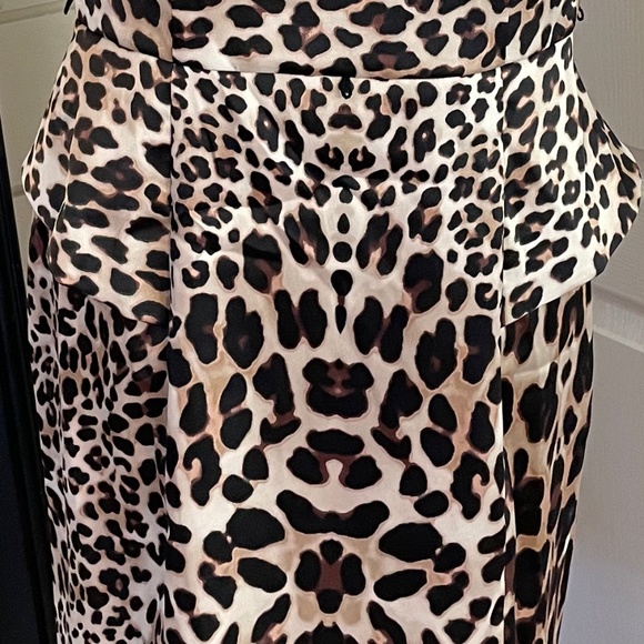 NWT Leopard Print Dress with Peplum. ALYX Limited. Size 12. - Picture 3 of 5